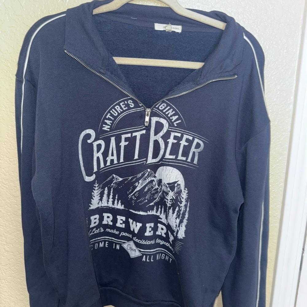 Buckle Navy Pea Coat